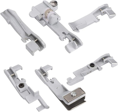 6PCS Overlock Machine Presser Feet Set Nähen Presser Foot Set Singer 14U 14CG754 14SH654 Nähmaschine