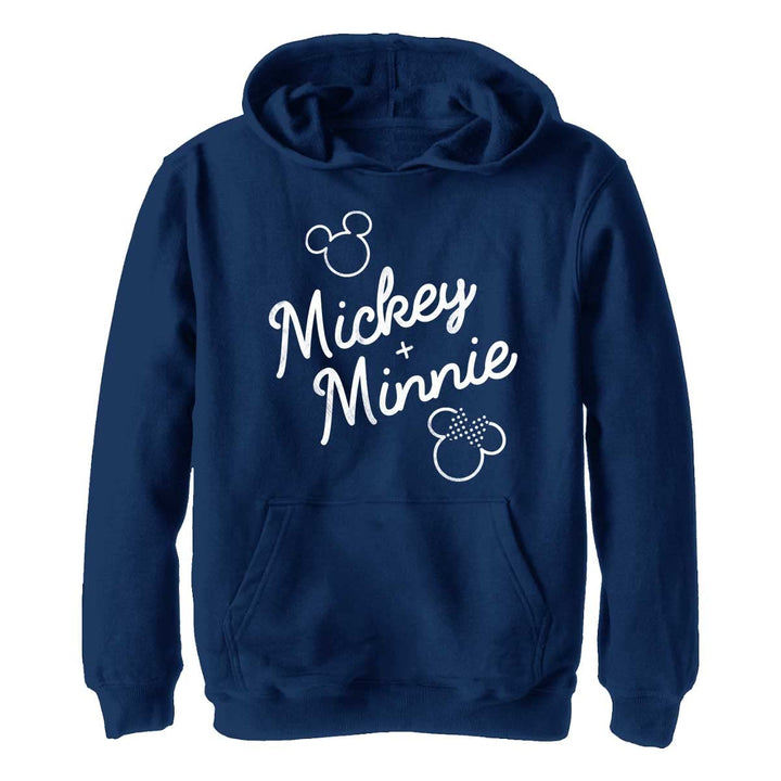 Disney Jungen Signed Together Hoodie, Marineblau Heather, L