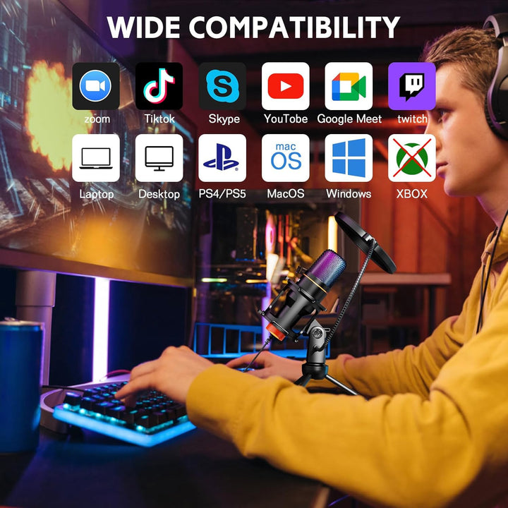 Hoppac USB Mikrofon PC