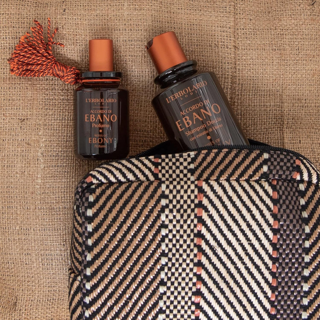 L'Erbolario Ebony Accord Herrenparfüm, Zitroniger und Holziger Männerduft, Eau de Parfum für Männer,
