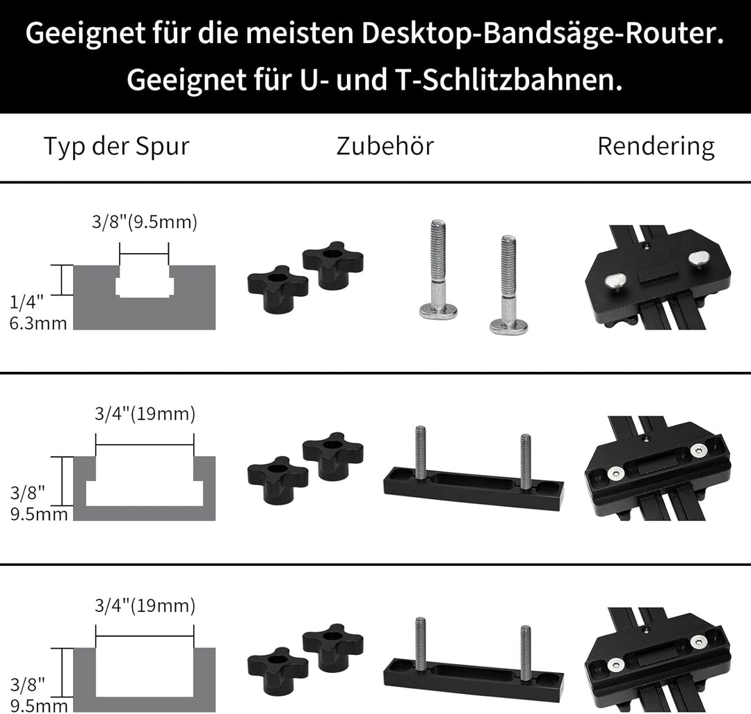 Dünne Rissführung Tischsägen-Jig-Führung für wiederholte schmale dünne Streifenschnitte Holzbearbeit