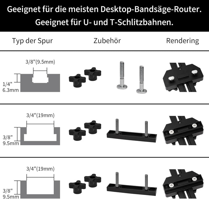 Dünne Rissführung Tischsägen-Jig-Führung für wiederholte schmale dünne Streifenschnitte Holzbearbeit