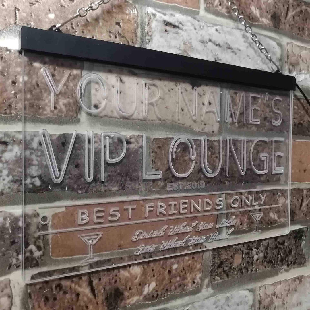 Personalized Your Name Est Year Theme VIP Lounge Bar Club Pub Dual Color LED Barlicht Neonlicht Lich