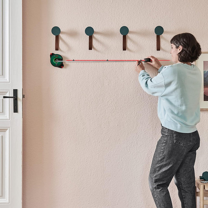 Bosch 2-in-1 Linienlaser Atino mit integriertem Massband (horizontales oder vertikales Ausrichten da