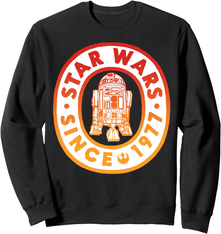 Star Wars R2-D2 Since 1977 Oval Text Sweatshirt