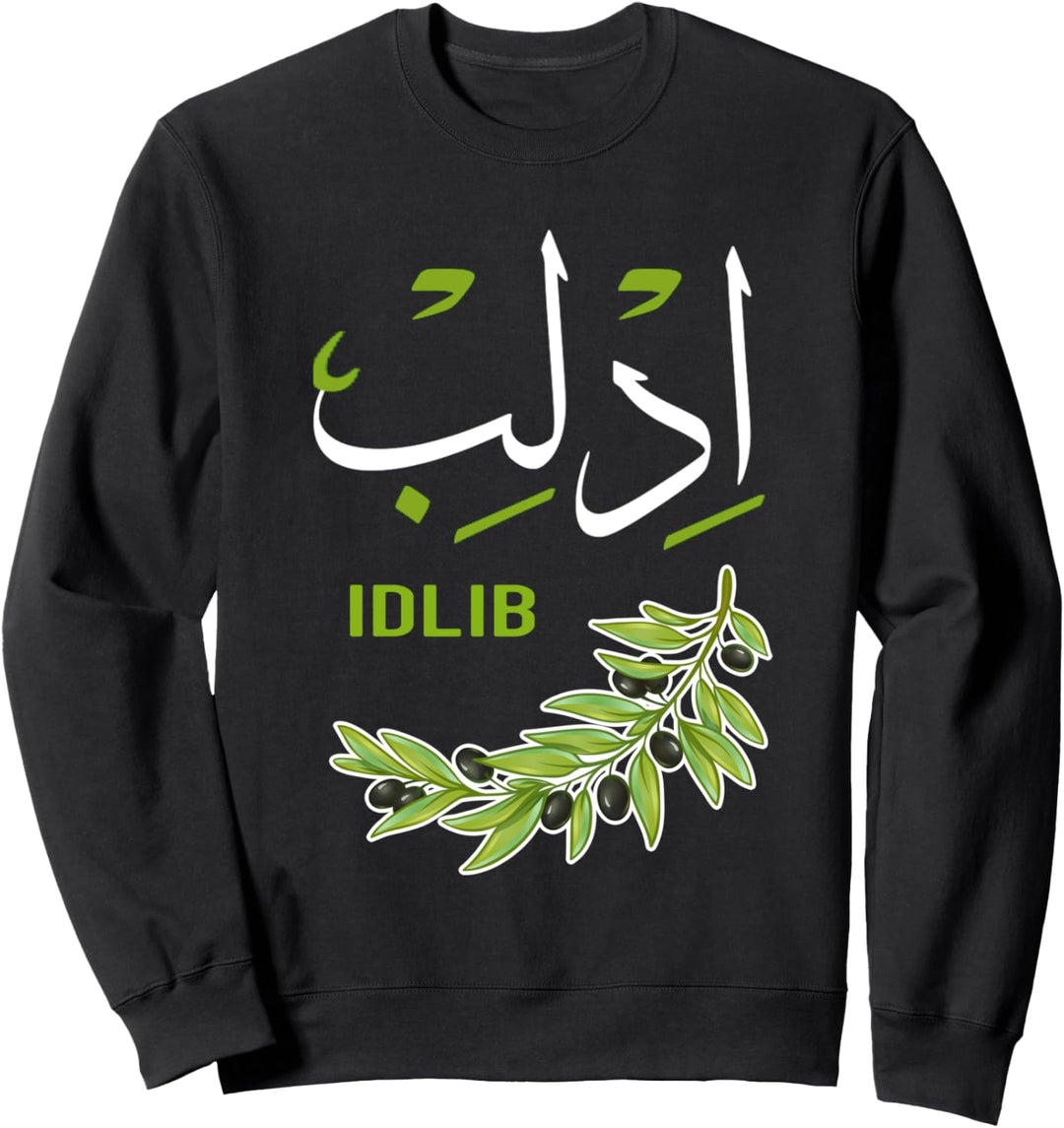 Idlib City, Syrien-Flagge. Sweatshirt