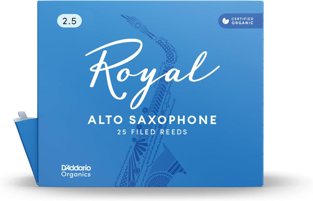 Royal by D'Addario Blätter für Altsaxophon, Stärke 2,5, 25 Stück Strength 2.5 25 Stück Single, Stren