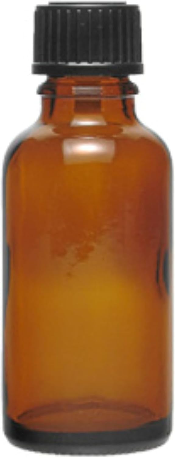 mikken 10 x braune Apothekerflasche 30ml made in Germany, inkl Beschriftungsetiketten + Trichter Bra