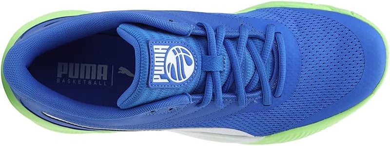 PUMA Unisex Triple Basketballschuh 38 EU Bluemazing Green Glare, 38 EU Bluemazing Green Glare