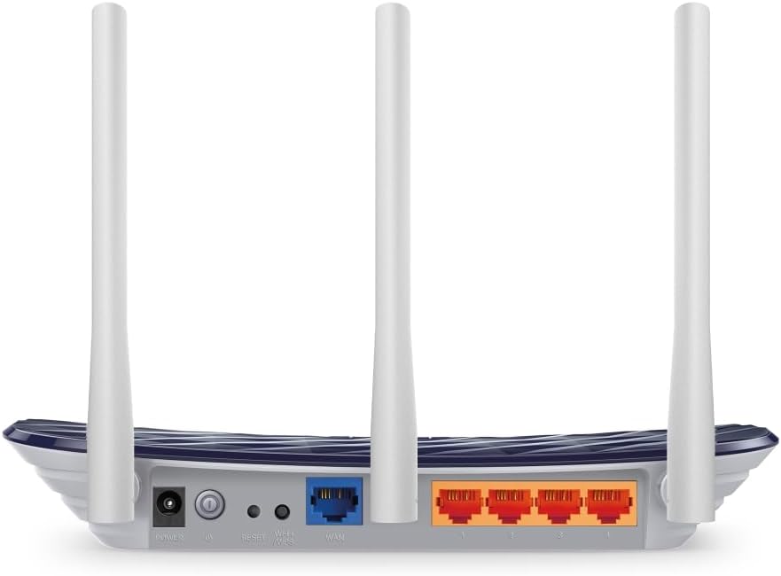TP-Link Archer C20 Dual Band WLAN Router (300Mbit/s auf 2,4GHz + 433Mbit/s auf 5GHz, 4 10/100 LAN +