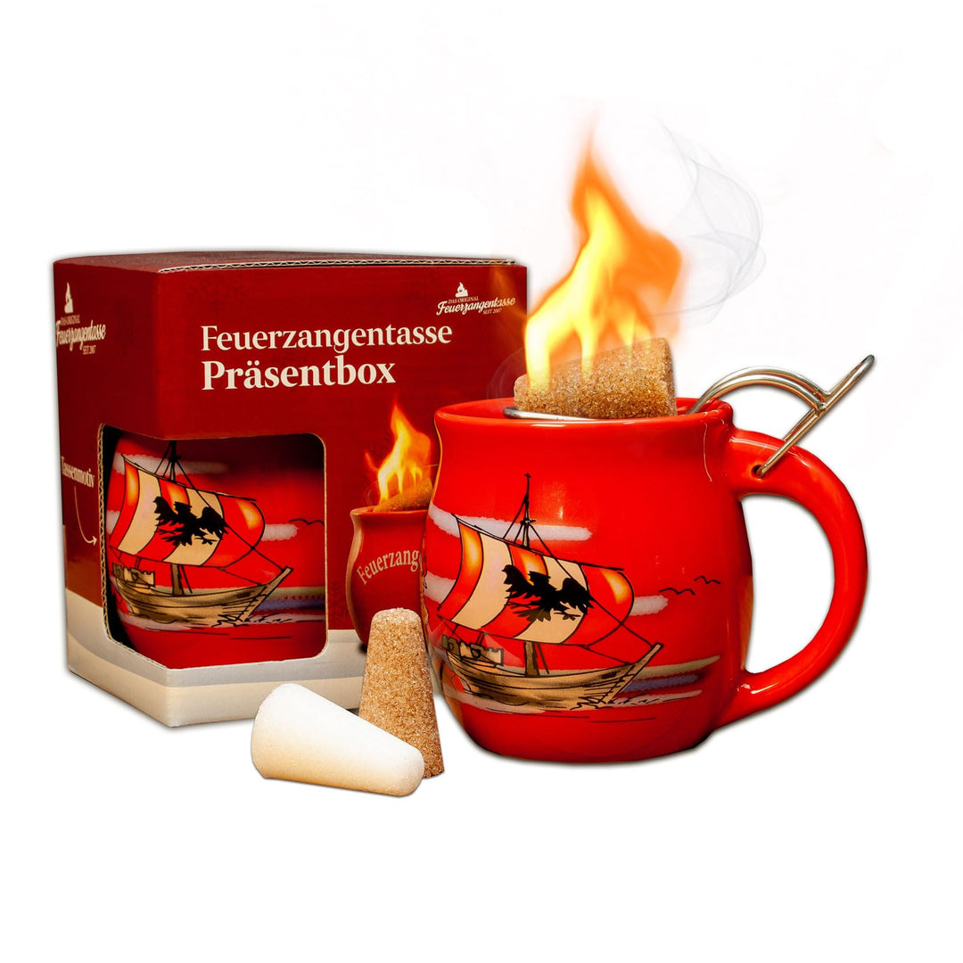 1er-Set, Rot/Störtebeker - für Feuerzangenbowle Rot / Störtebeker, Rot / Störtebeker