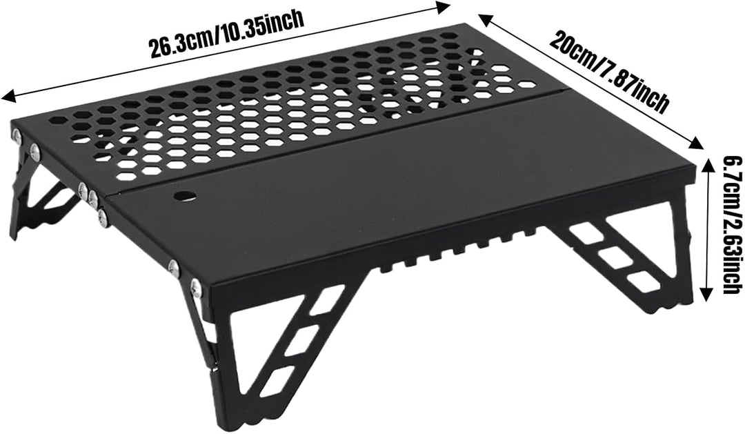 Grill | Aluminiumlegierung Zusammenklappbarer Grill Für | Outdoor Kochen Garten Terrasse Picknick Gr