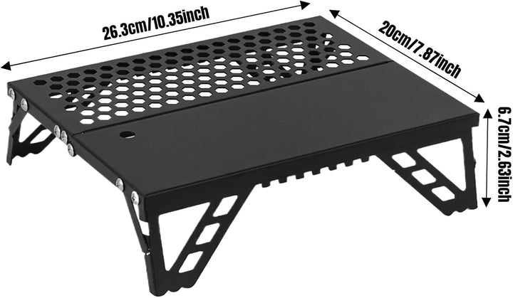 Grill | Aluminiumlegierung Zusammenklappbarer Grill Für | Outdoor Kochen Garten Terrasse Picknick Gr