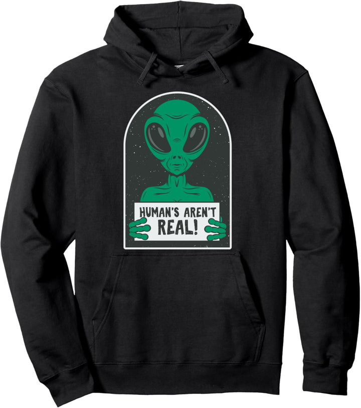 Menschen Echt Existieren Ausserirdirscher ET Sci Fi Geschenk Pullover Hoodie