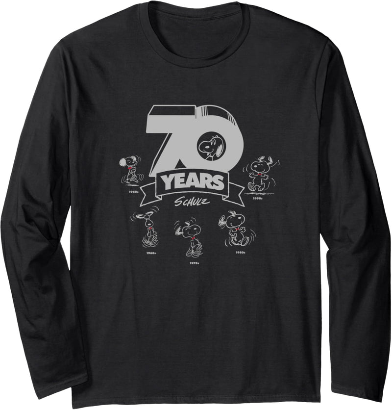 Peanuts Snoopy 70 Jahre Langarmshirt