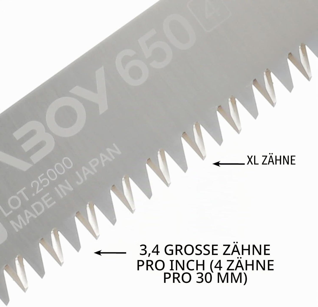 Silky Ersatzblatt für Silky Säge Katanaboy 650-5 650mm Ersatzblatt, 650mm Ersatzblatt