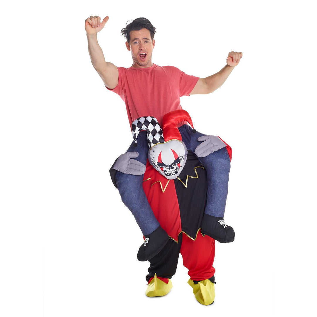 Morph MCPBJE Huckepack Kostüm Costumes, Hofnarr, Einheitsgrösse, Hofnarr