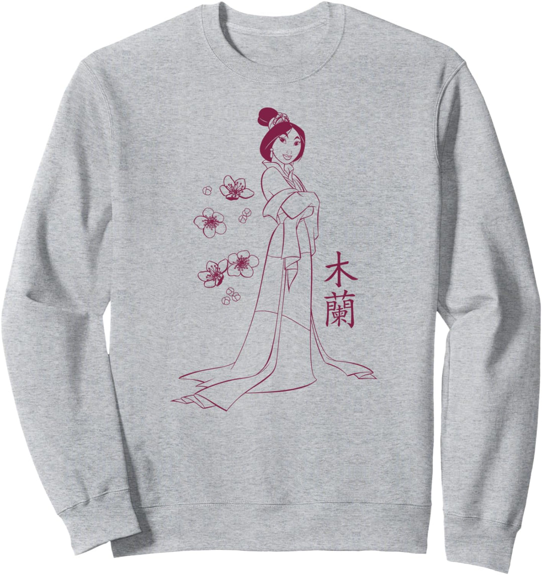 Disney Mulan Outline Sweatshirt