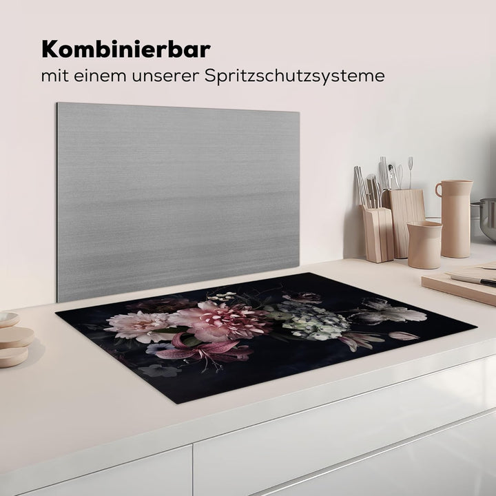 Herdabdeckplatte Einteilig Herdabdeckung Abdeckplatte für Ceranfeld Abdeckung Induktionskochfeld Auf