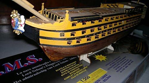 Modellschiff-Set, Holz, HMS Victory, 1:200, 500 mm lang