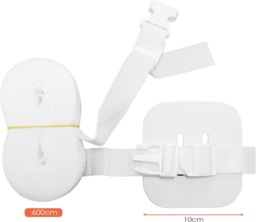 6 m Babybett Zubehör, Strap for Baby Bed, Gurt für Babybett, Beistellbett Befestigung Fixed Strap fo