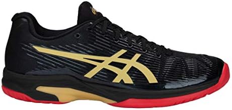 ASICS Herren Solution Speed FF LE Allcourtschuh Schwarz, Gold Tennisschuhe, Noir/or, 39,5 EU
