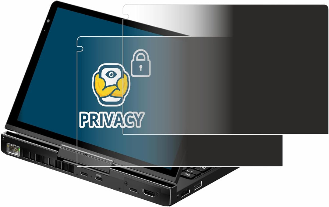BROTECT 2 Stück Anti-Spy Blickschutzfolie für GPD Pocket 4 Privacy Screen Protector [Displayschutz-F