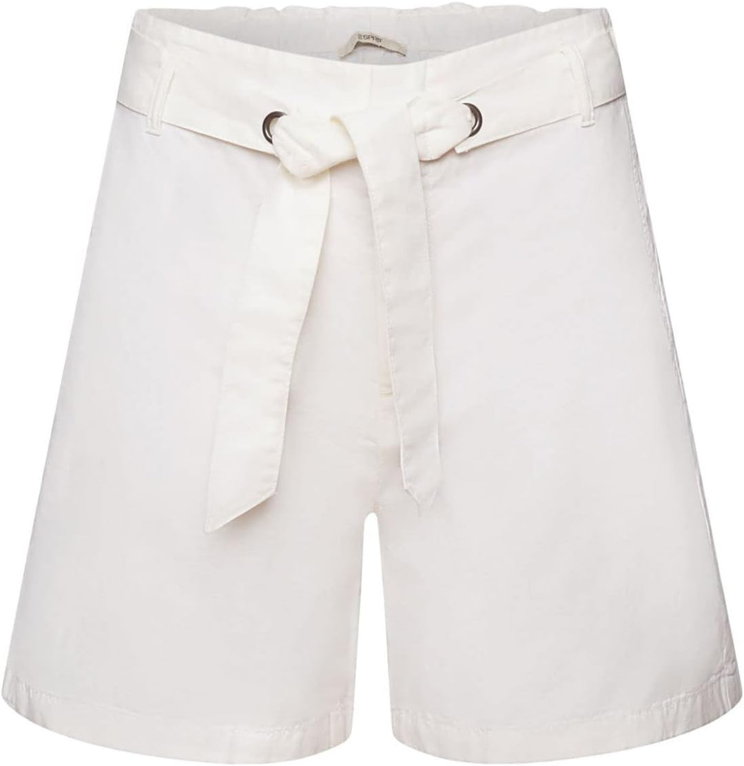 ESPRIT Damen Shorts 32 100/White, 32 100/White