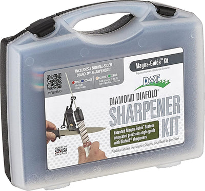 DMT Diafold Magna-Guide-Kit in Koffer, 1 Stück, MAGKIT-4, Grau & DiaFold Diamantschärfstab - konisch