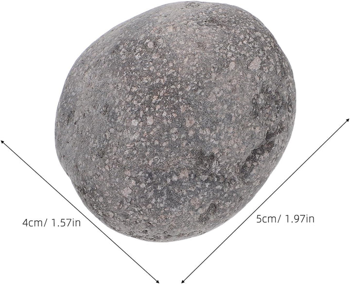 Saunasteine 3–5cm Rund 1.9 kg Beutel Hitzebeständig und Rissfest Natürlicher Wärmespeicher für Sauna