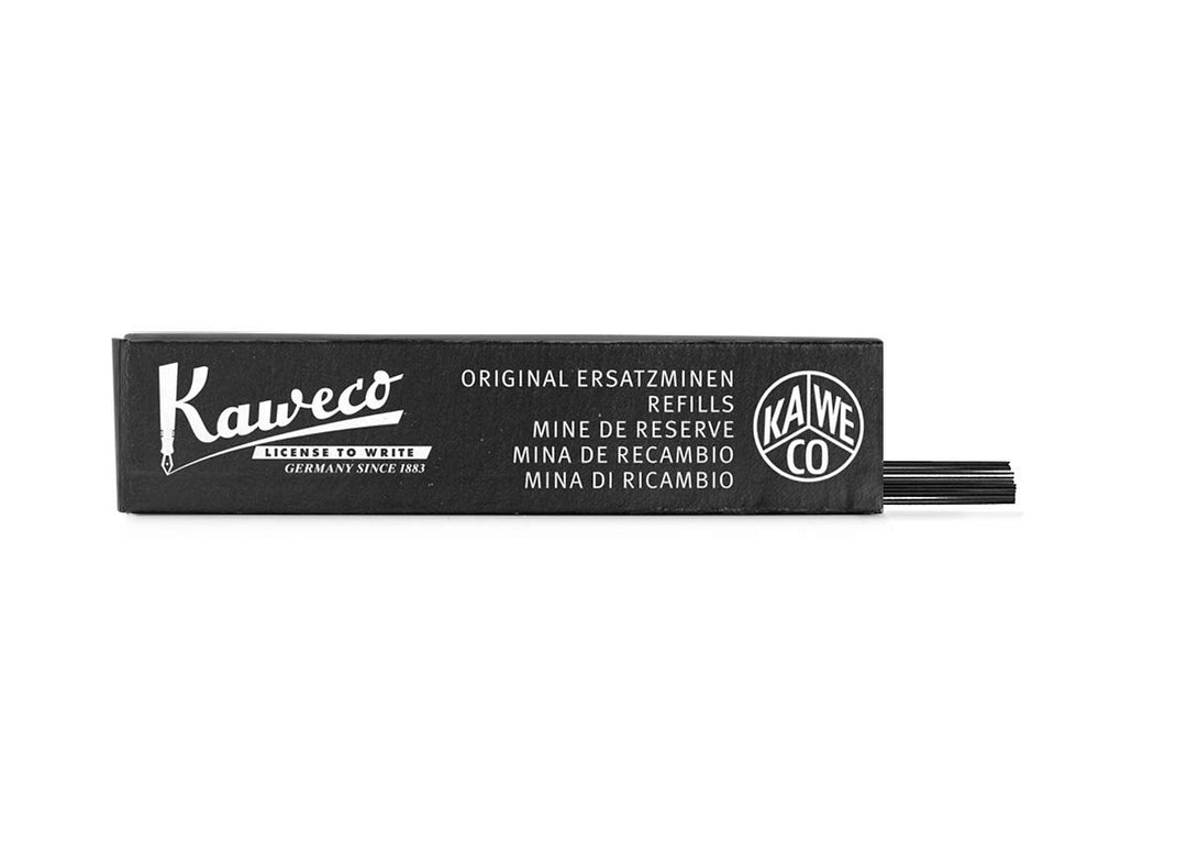 Kaweco Graphitminen 0.7 mm Schwarz HB 12 Stück I Ersatz-Bleistiftminen für Druckbleistift oder Drehb