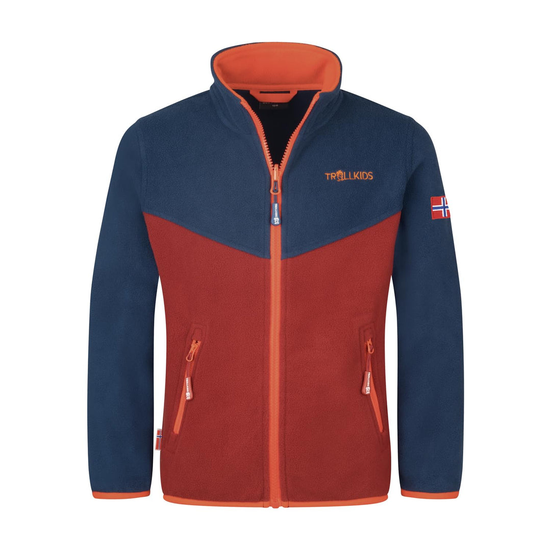 Trollkids Kids Oppdal Jacket XT 98 Carmin Red, 98 Carmin Red