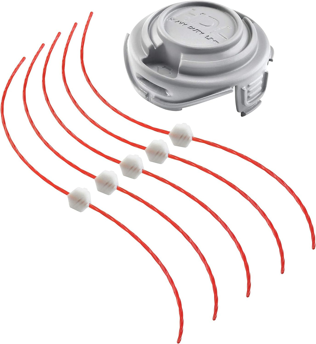 Black+Decker Elektro-Motorsense (900W, E-Drive Technologie, 35 cm Schnittbreite, Kantenschnittfunkti