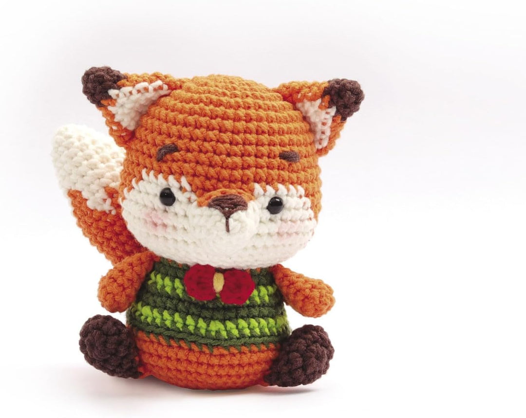 GRAINE CREATIVE Kit Crochet Amigurumi - Renard - 13 cm