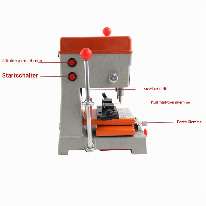 Automatische SchlüSselkopiermaschine, SchlüSselfräSmaschine 220 V PräZises Kopieren SchlitzschlüSsel
