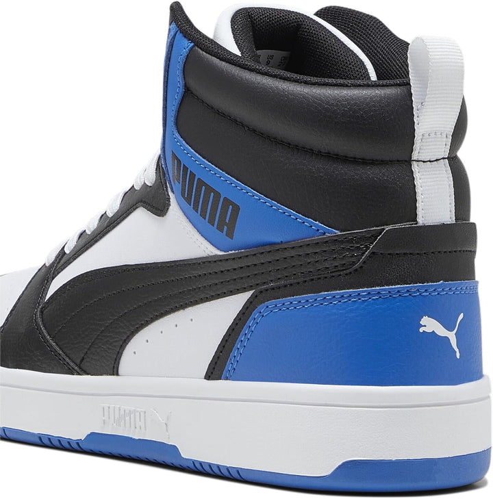 Puma Unisex Rebound V6Sneaker 38 EU Puma White Puma Black Puma Team Royal, 38 EU Puma White Puma Bla