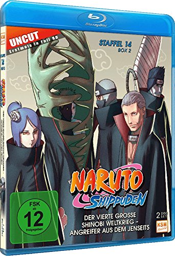 Naruto Shippuden - Staffel 14 - Box 2 [Blu-ray], Blu-ray