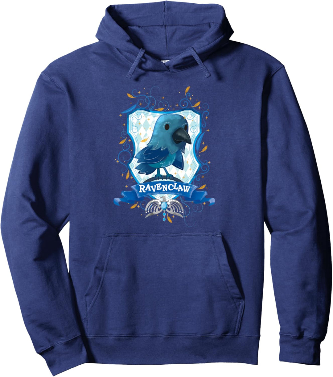 Harry Potter Watercolor Ravenclaw Crest Pullover Hoodie