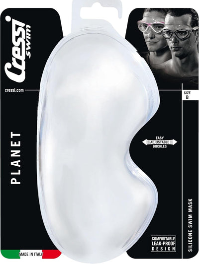 Cressi Planet Goggles - Premium Schwimmbrille für Schwimmen, Pool, Triathlon und alle Wassersportart