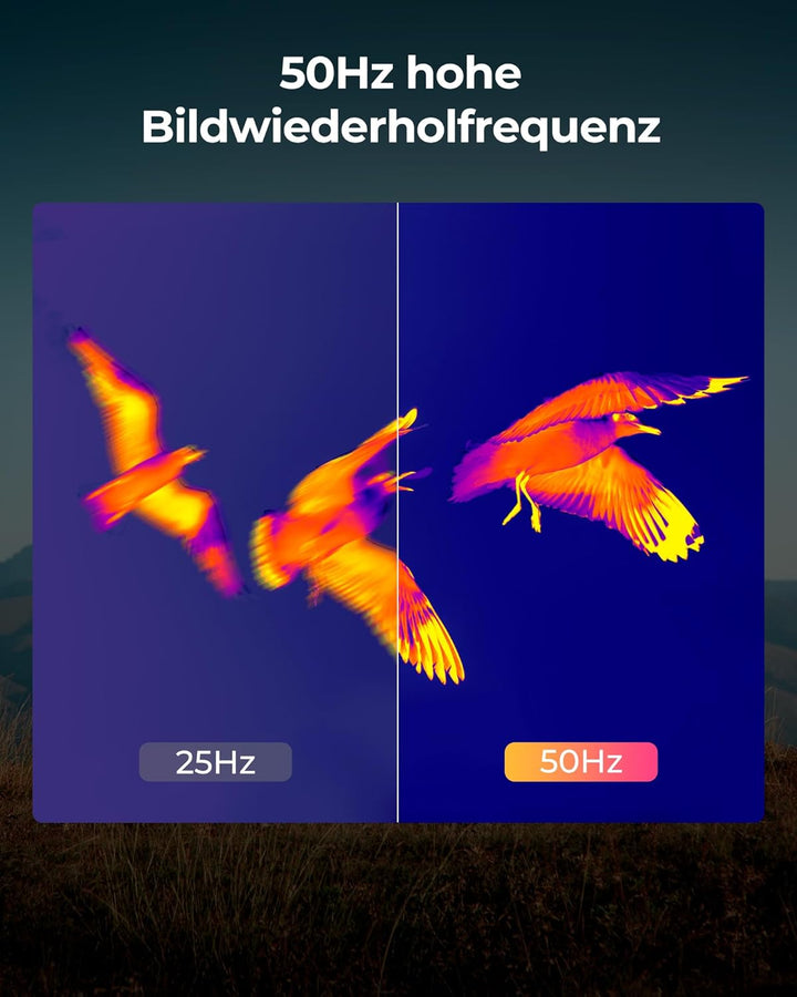 TOPDON TS004 Wärmebildkamera Jagd, 320x240 TISR IR-Auflösung 50Hz Wärmebild-Monokular, 13mm Objektiv