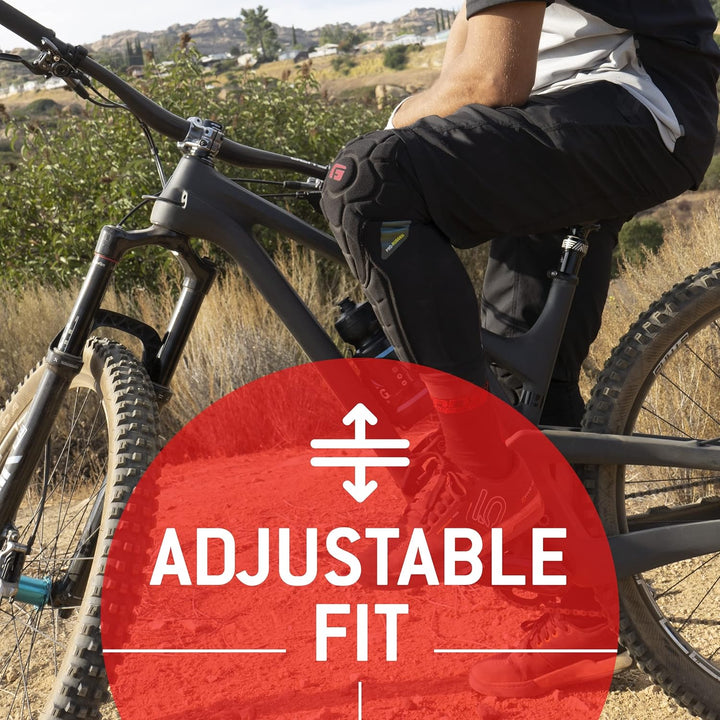G-Form Robuste Knieschützer für Mountainbike, BMX, DH XL, XL