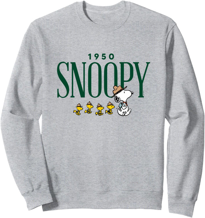 Erdnüsse - Snoopy 1950 Camping Sweatshirt