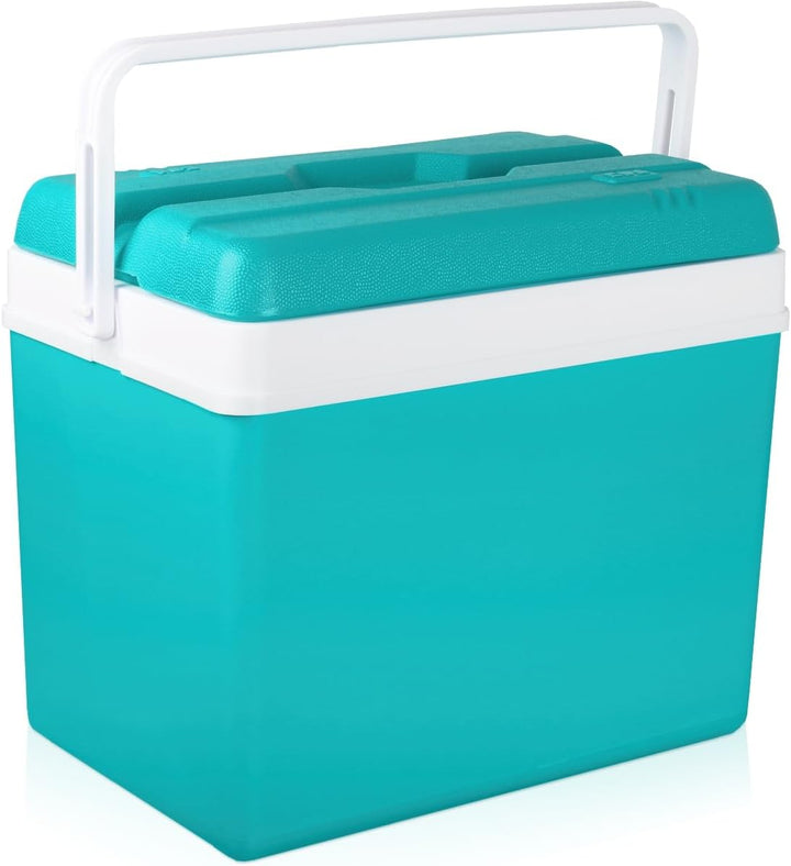 Kühlbox Isolierbox Kühltasche Camping Thermobox Isoliertasche Grau Kühlbox 35L TÜRKIS, Kühlbox 35L T