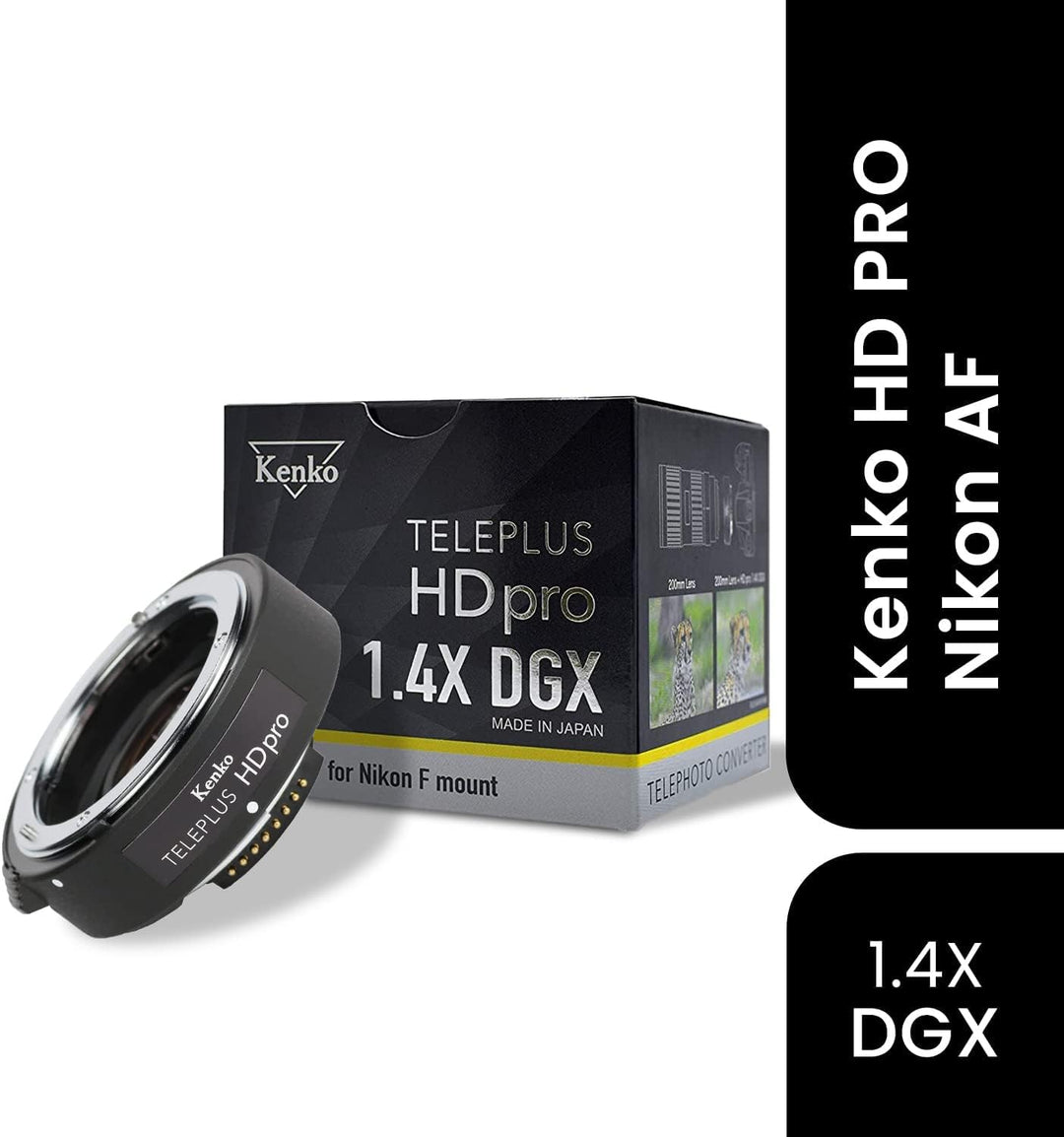 Kenko Teleplus HD pro 1.4X DGX Tele-Konverter für Nikon F Bajonett und Objektive 1.4x Nikon, 1.4x Ni