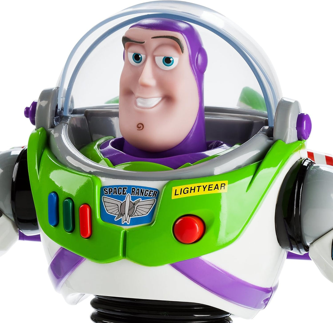Disney Disney Advanced Talking Buzz Lightyear Actionfigur 12'' Offizielles Disney-Produkt. Ideales S
