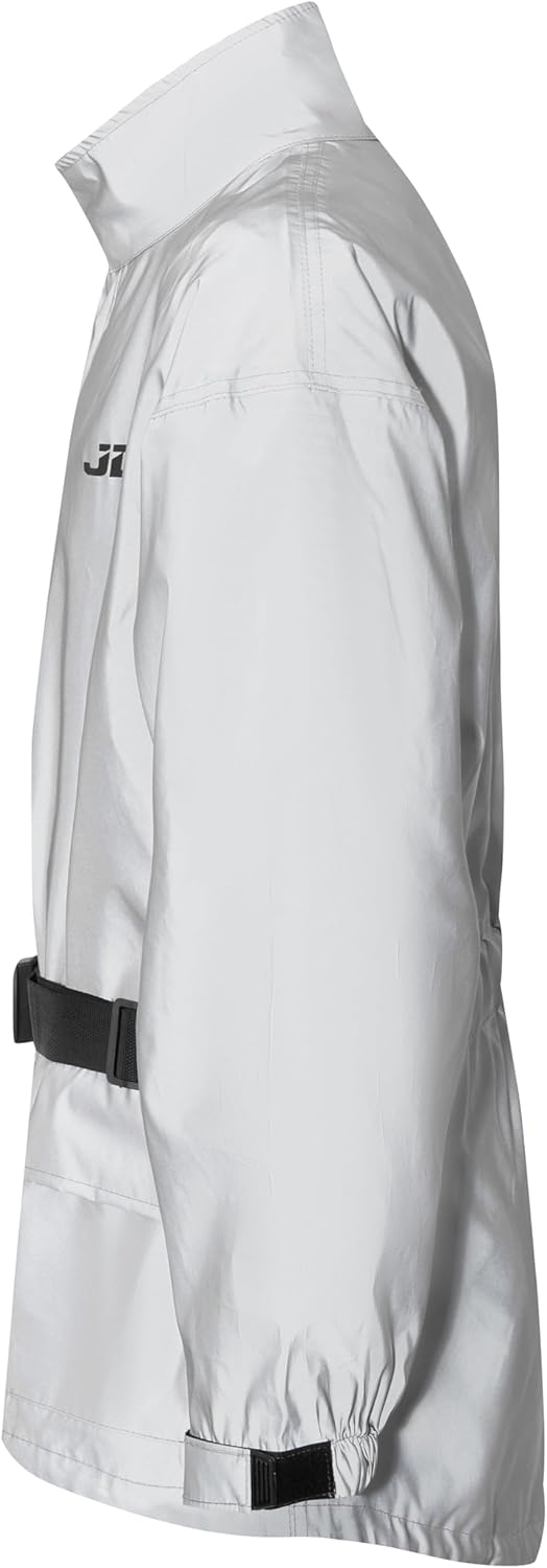 JDC Wasserdichte Motorrad-Regenüberzugsjacke Hohe Sichtbarkeit - SHIELD M Reflektierend, M Reflektie