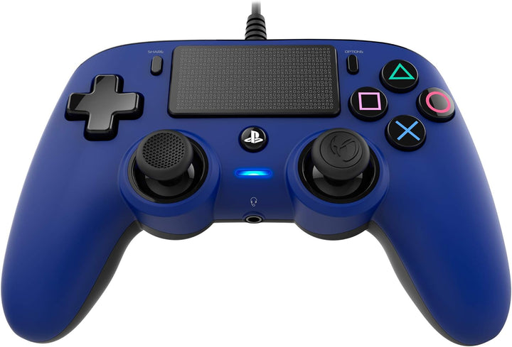 NACON PS4 Controller Color Edition, Blau Single, Single