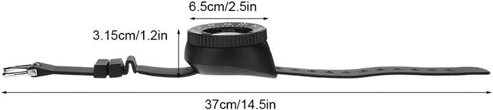 Dilwe Handgelenk Kompass, Wasserdicht Tauchkompass Scuba Tauch Kompass Outdoor Kompass für Survival,