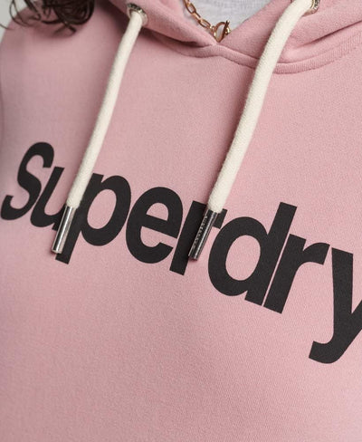 Superdry Damen Hoodie rosa (as3, Alpha, x_s, Regular, Regular)