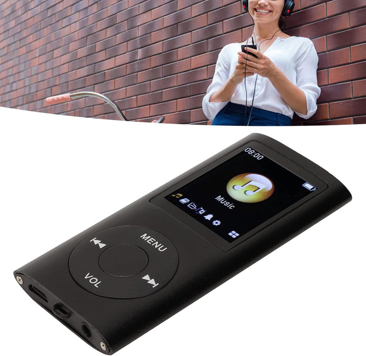 MP3-Player, Tragbarer MP3-Musikplayer mit Schlankem 1,8-Zoll-LCD-Bildschirm, Lithiumbatterie, 200 MA